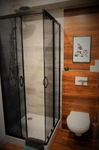 Kúpeľňa v ubytovaní Apartament przy Źródełku