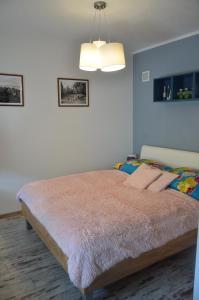Posteľ alebo postele v izbe v ubytovaní Apartament przy Źródełku + 37 fotografií