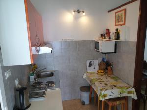 A kitchen or kitchenette at Apartments Bajo