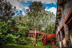 Zahrada ubytování Easter Island Ecolodge