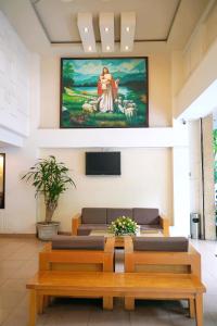 TV/trung tâm giải trí tại Dai A Hotel