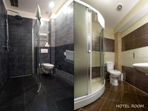 Koupelna v ubytování Hotel Otakar