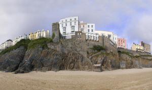 Plano de Imperial Hotel Tenby