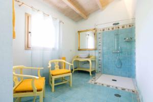 Koupelna v ubytování Agriturismo Famiglia al Castello Di Bagnolo
