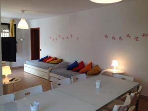 Posezení v ubytování Residence La Giungla