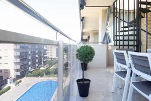 Balkón alebo terasa v ubytovaní Homes&Go Nova Pineda Alto