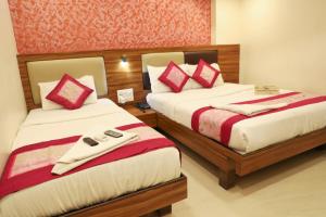 Letto o letti in una camera di Hotel Plaza Executive - near BKC