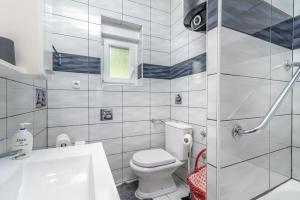 Koupelna v ubytování Apartment Radja
