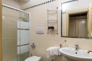 Koupelna v ubytování Hotel Villa Delle Palme