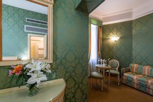 Posezení v ubytování Hotel Villa Delle Palme