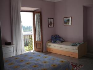 Abruzzo Segreto 객실 침대