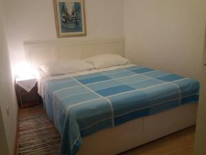 Voodi või voodid majutusasutuse Blue Apartment toas