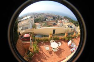 Nespecifikovaný výhled na destinaci Málaga nebo výhled na město při pohledu z apartmánu