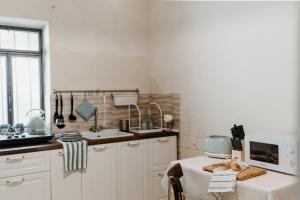 Kuchyňa alebo kuchynka v ubytovaní La Quiete del Roero - Casa Vacanze nel verde