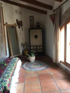 Postel nebo postele na pokoji v ubytování La Casa Del Teix