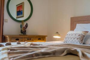 Postel nebo postele na pokoji v ubytování Villa La Vagabonda Apartment