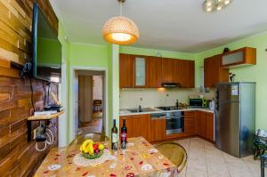 Kuchyň nebo kuchyňský kout v ubytování Villa La Vagabonda Apartment