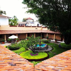 Zahrada ubytování Hotel Spa Posada Tlaltenango