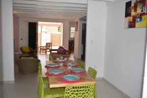 Istumisnurk majutusasutuses MAISON TI BAMBOU