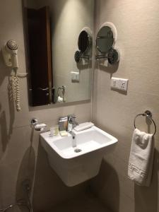 Vonios kambarys apgyvendinimo įstaigoje Andalus Hotel