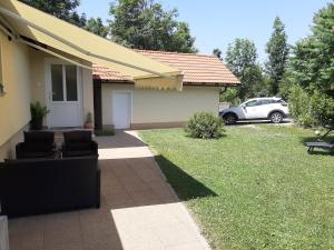 Zahrada ubytování Apartment King
