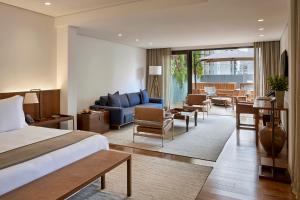 Uma área de estar em Hotel Fasano Belo Horizonte
