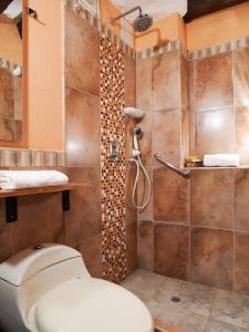 Ванная комната в Hotel Muisca