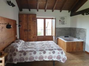 Posteľ alebo postele v izbe v ubytovaní Apartamento del Abuelo
