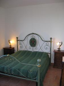 Cama o camas de una habitación en Le Querce