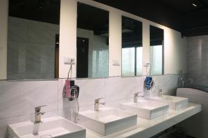 Koupelna v ubytování 沐品居 無櫃檯自助旅店