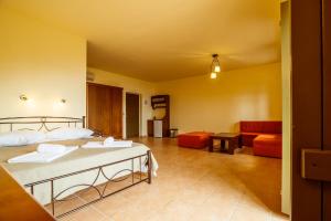 Predel za sedenje v nastanitvi Onar Mani Suites