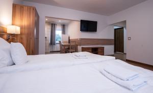 Katil atau katil-katil dalam bilik di Apartamenty ZYGFRYD 28C/3/2 +8 gambar