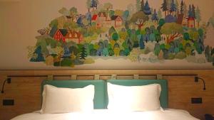 Katil atau katil-katil dalam bilik di JSL hotel