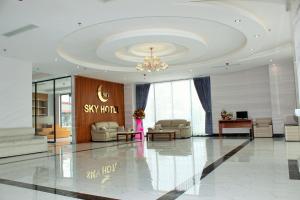 Posezení v ubytování SKY HOTEL