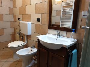 Koupelna v ubytování case vacanze, La casa di Angelo, con terrazzo
