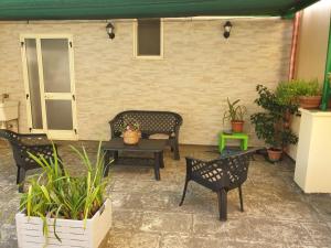 Posezení v ubytování case vacanze, La casa di Angelo, con terrazzo