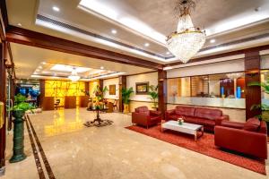 Posezení v ubytování Kenilworth Hotel, Kolkata