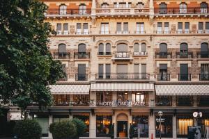 O edifício em que o hotel se localiza