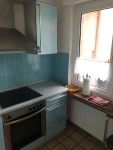 Kuchyň nebo kuchyňský kout v ubytování Haus Horst