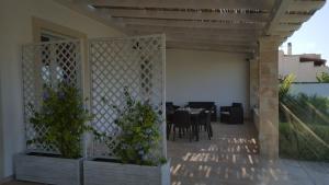 Patio lub wspólna przestrzeń na świeżym powietrzu w obiekcie Green space