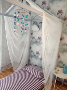 Llit o llits en una habitació de Karditsa Home Sweet Home 80 τ.μ