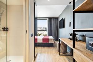 Cama o camas de una habitación en Acta Voraport