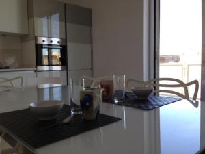 A kitchen or kitchenette at Penthouse Santa Croce