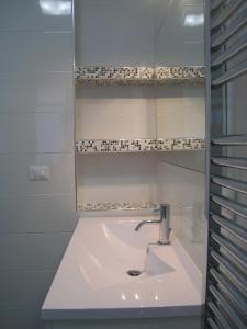 A bathroom at Penthouse Santa Croce
