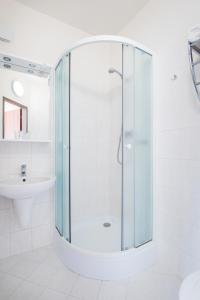 Koupelna v ubytování Hotel Bon
