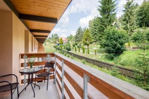 Balkón nebo terasa v ubytování Hotel Bon