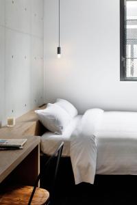 Cama ou camas em um quarto em HOTEL CEN