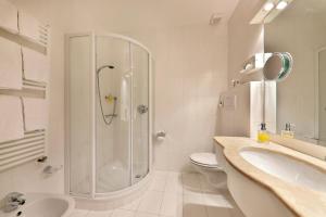 Koupelna v ubytování Hotel Mühle Mayer