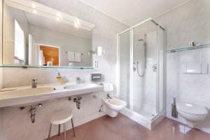 Koupelna v ubytování Hotel Mühle Mayer