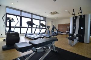 Fitness centrum a/nebo fitness zařízení v ubytování Mercure Selangor Selayang
